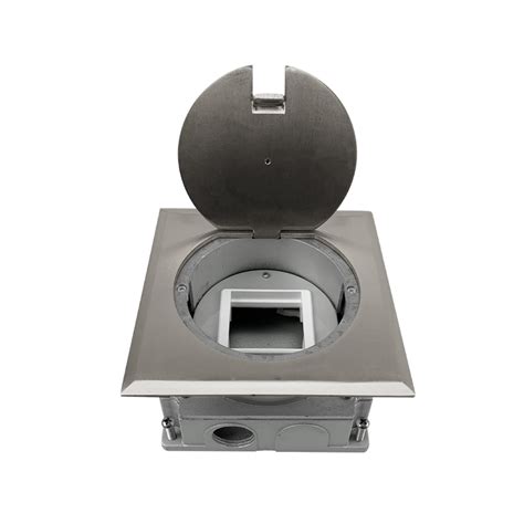 capping brown round 8 floor junction box|Floor Boxes And Accessories .